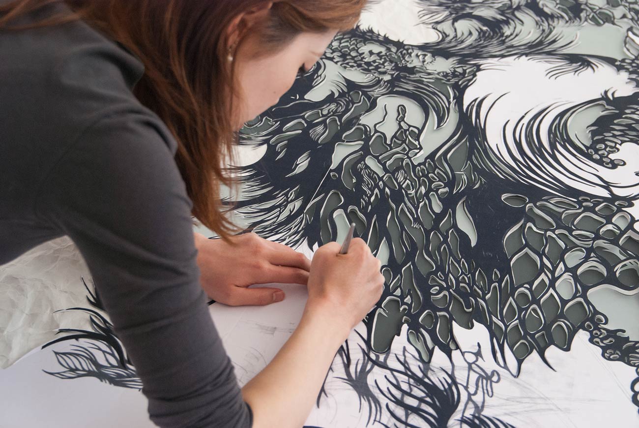 Paper Art Japanese Artist Nahoko Kojima Paper Artist