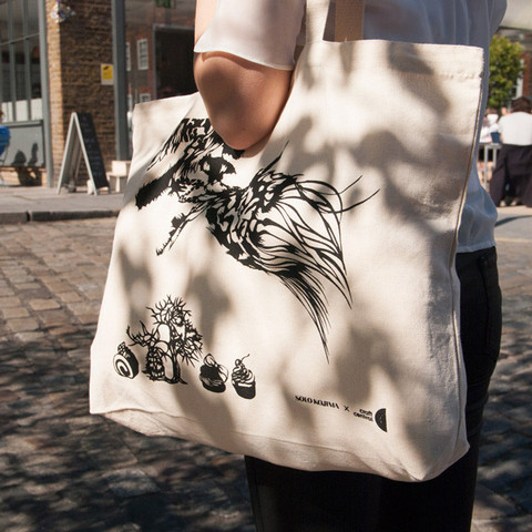 Cloud Leopard Tote Bag