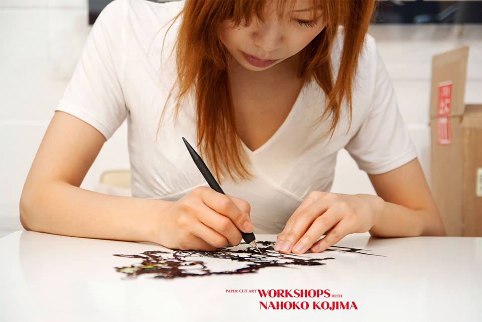 Paper Cut Art Workshops with Nahoko Kojima